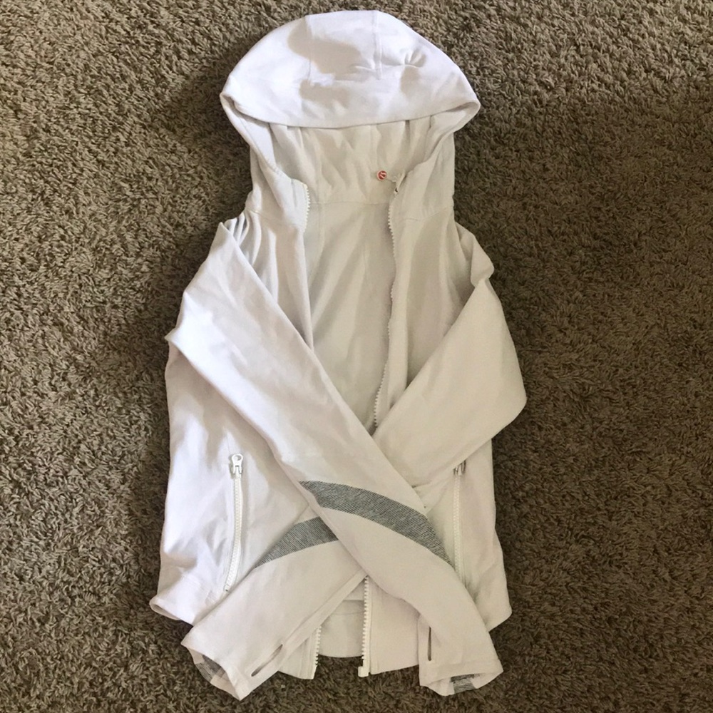 White Lululemon Jacket Size 0/2
